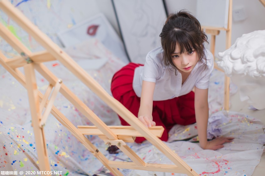 [喵糖映画]VOL.319 画室少女 [23P/275MB]插图3