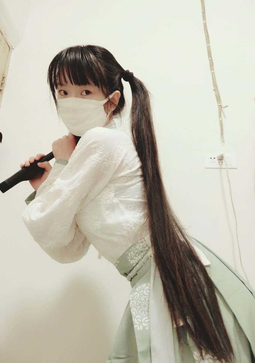 清纯小姐姐@西尔酱 汉服腰 [48P/91MB]插图3