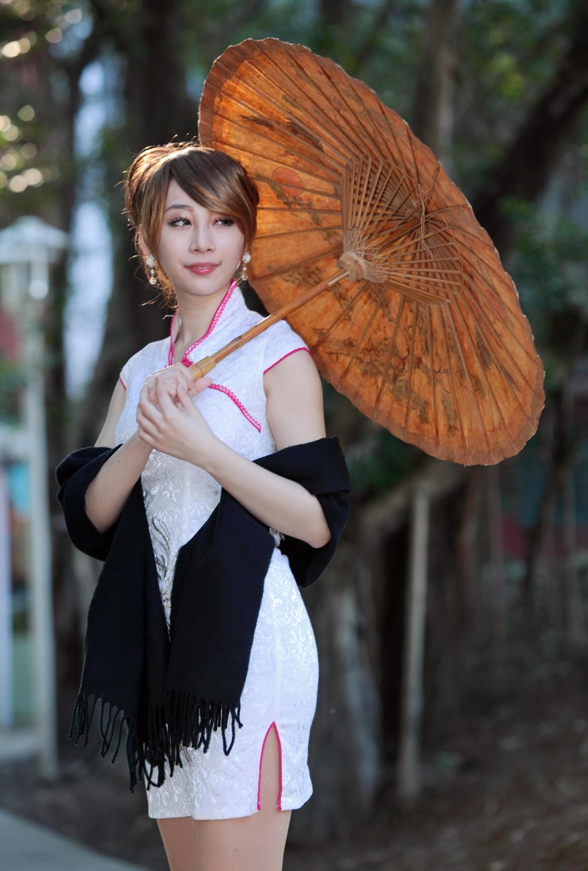 精选街拍 No.130 小优 短旗袍丝袜高跟美腿 [78P/400MB]插图4