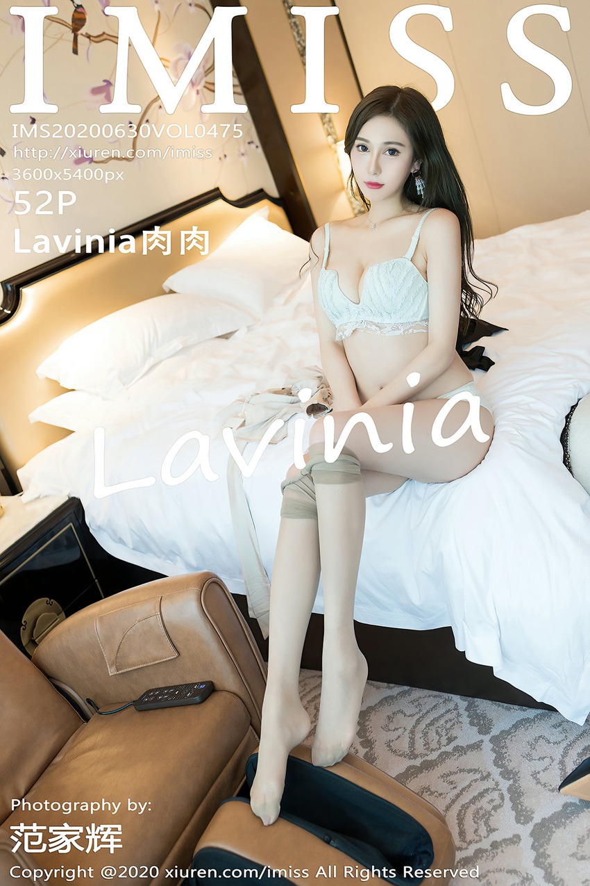 [IMiss爱蜜社]IMS20200630VOL0475 2020.06.30 VOL.475 丝袜美腿 Lavinia肉肉[52+1P/583M]插图1