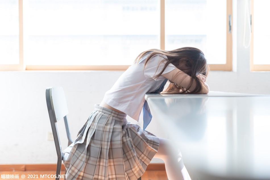 [喵糖映画]VOL.395 值日学妹 [37P/68MB]插图3