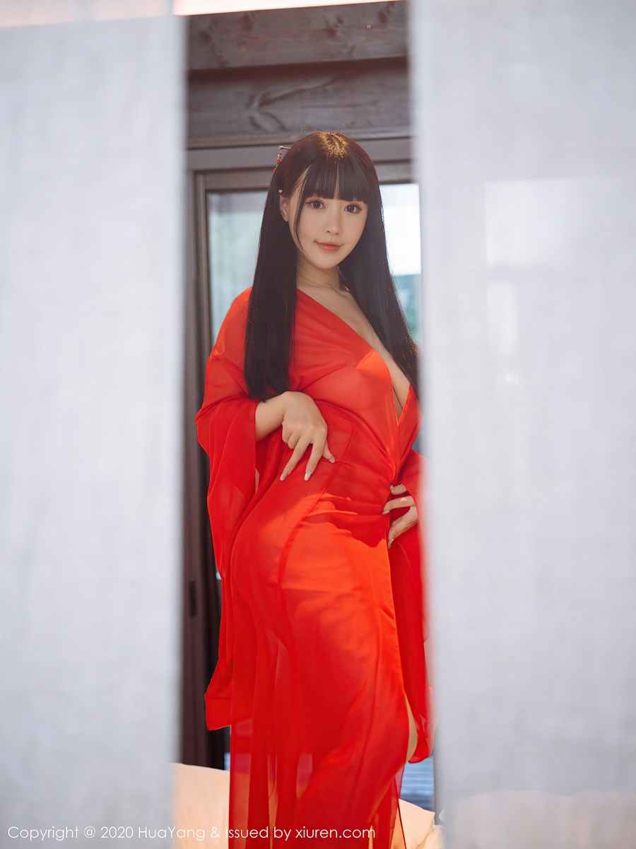 [HuaYang花漾show]HYG20201030VOL0310 2020.10.30 VOL.310 朱可儿Flower[70+1P/933MB]插图1