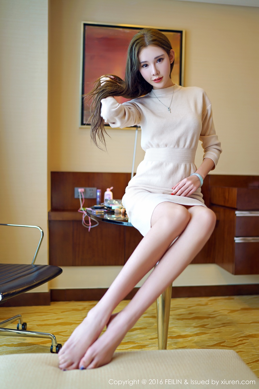 [FEILIN嗲囡囡]FL20161021VOL0059 2016.10.21 VOL.059 萌琪琪Irene[41+1P/143M]插图1