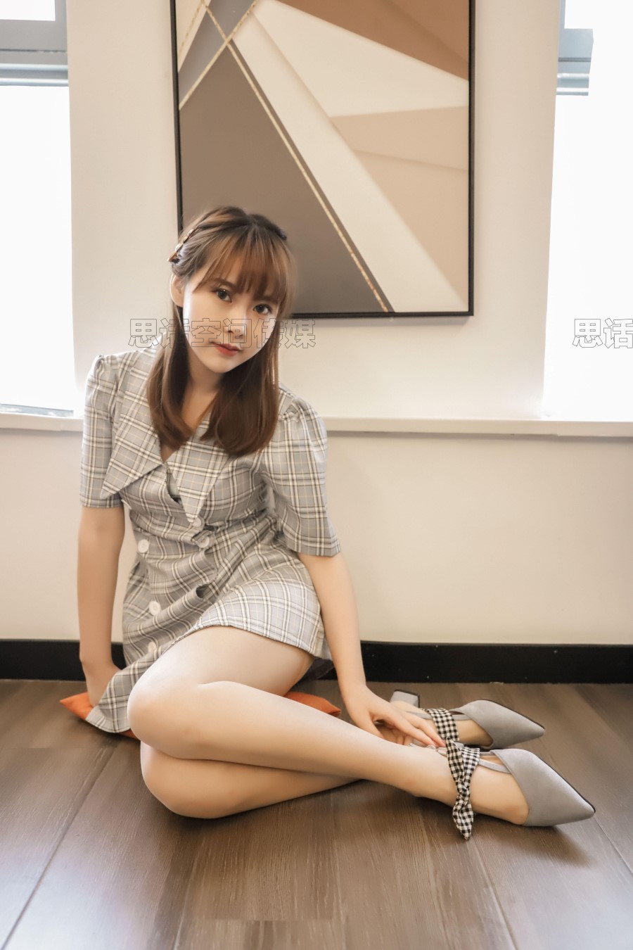 [SiHua思话]SJ016 苏羽 清新肉丝 致青春记忆中的校花 [40P/94MB]插图2