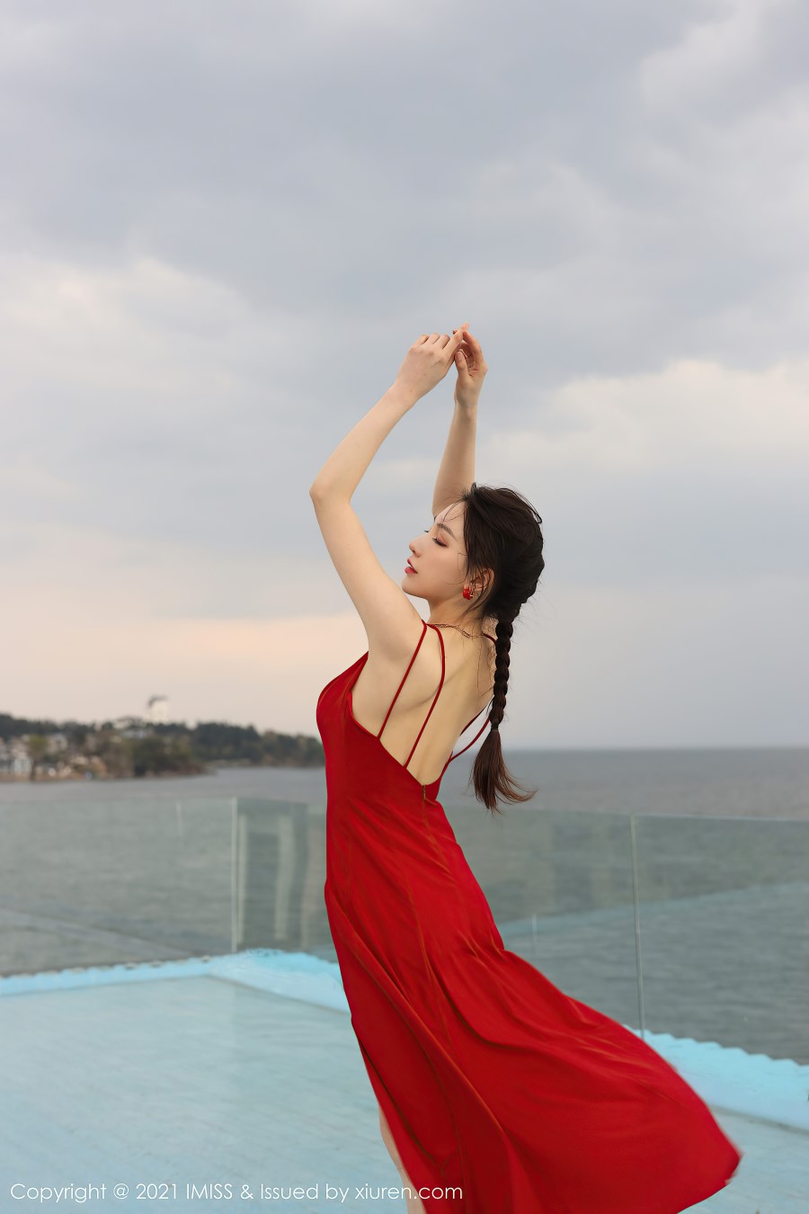 [IMiss爱蜜社]2021.04.29 VOL.586 Lynn刘奕宁[38+1P/403MB]插图2