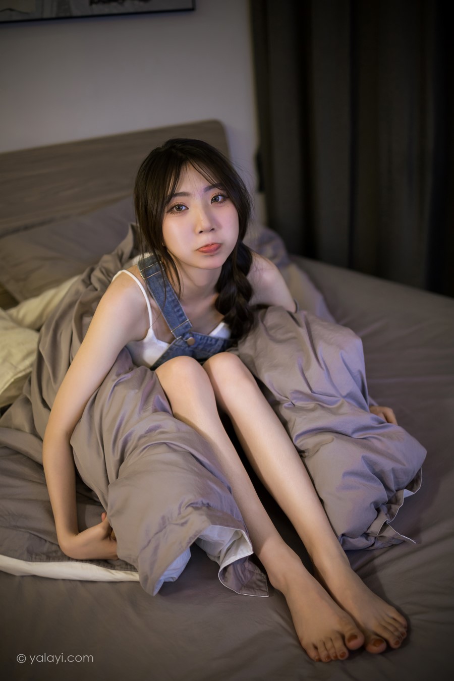 [YALAYI雅拉伊]2021.06.21 NO.809 宅家日记 小乔 [41+1P/425MB]插图3