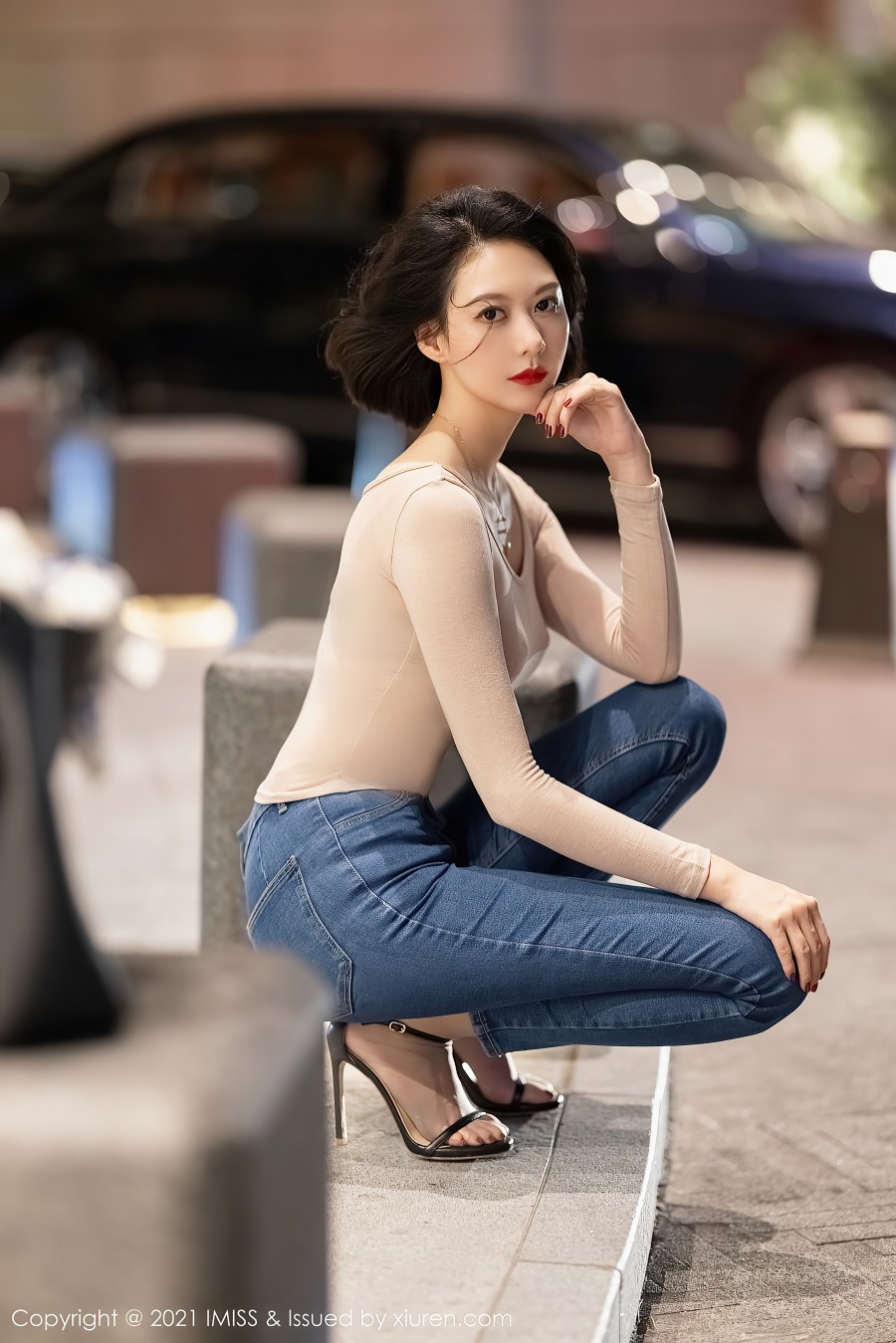 [IMiss爱蜜社]2021.06.04 VOL.600 艺轩 [53+1P/492MB]插图2