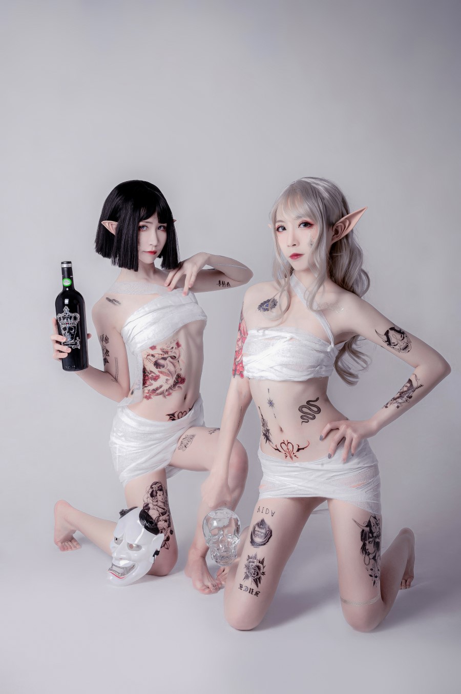 阮邑_Fairy – 绑带和武士 [40P/401MB]插图2