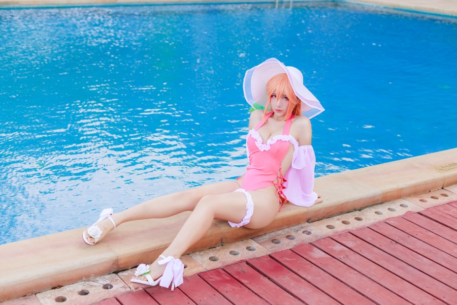 九曲Jean – 夏日 黎塞留泳装 [25P/238MB]插图1