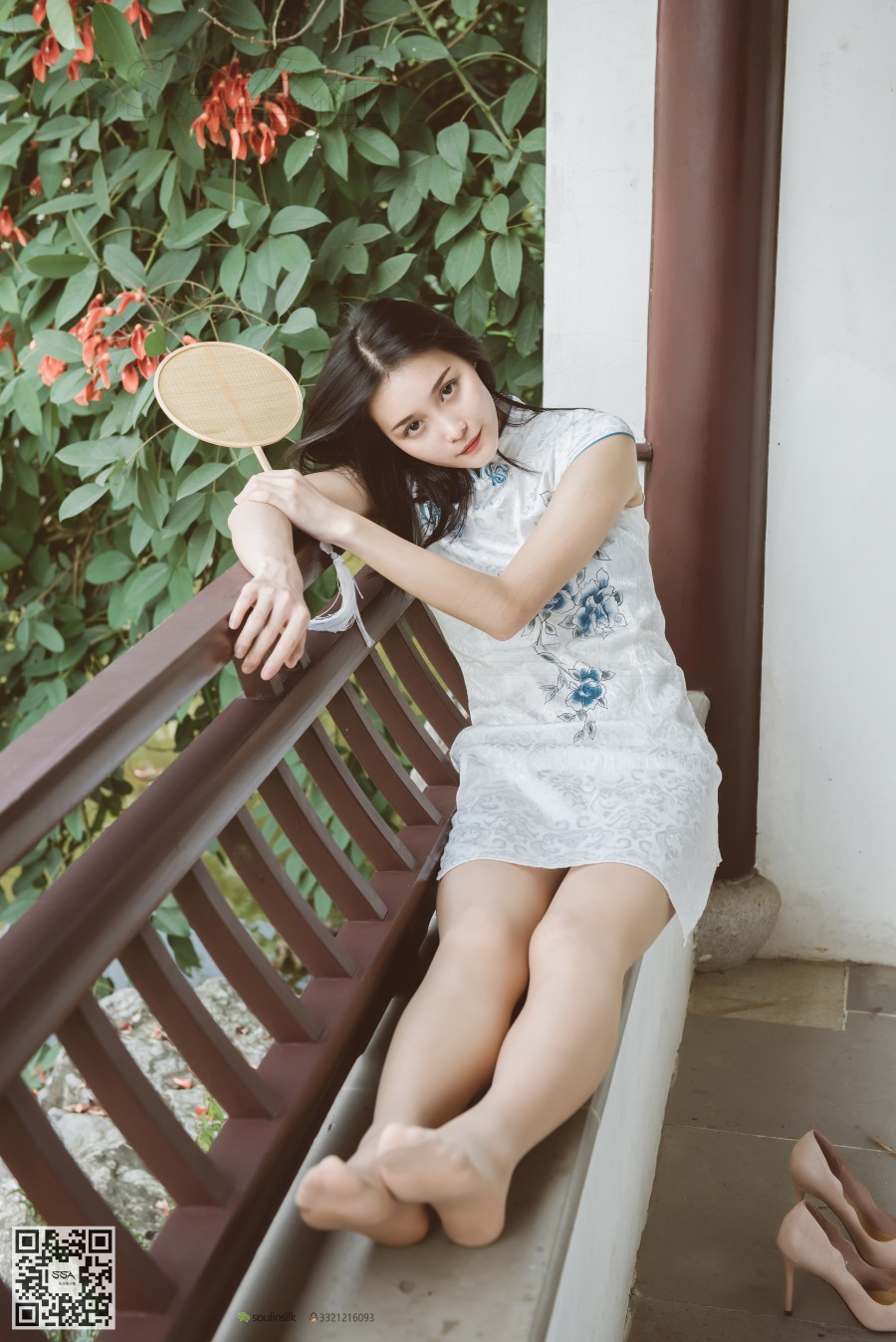 [SSA丝社]超清写真 NO.111 君君 腿模君君的旗袍秀 [163P/1.56GB]插图4