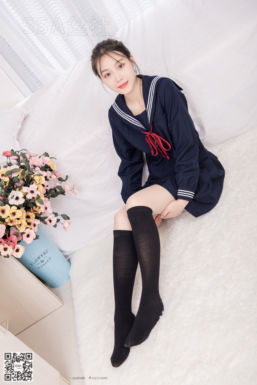 [SSA丝社]超清写真 NO.142 丽萍 JK制服的穿搭示范 [133P/1.61GB]插图2