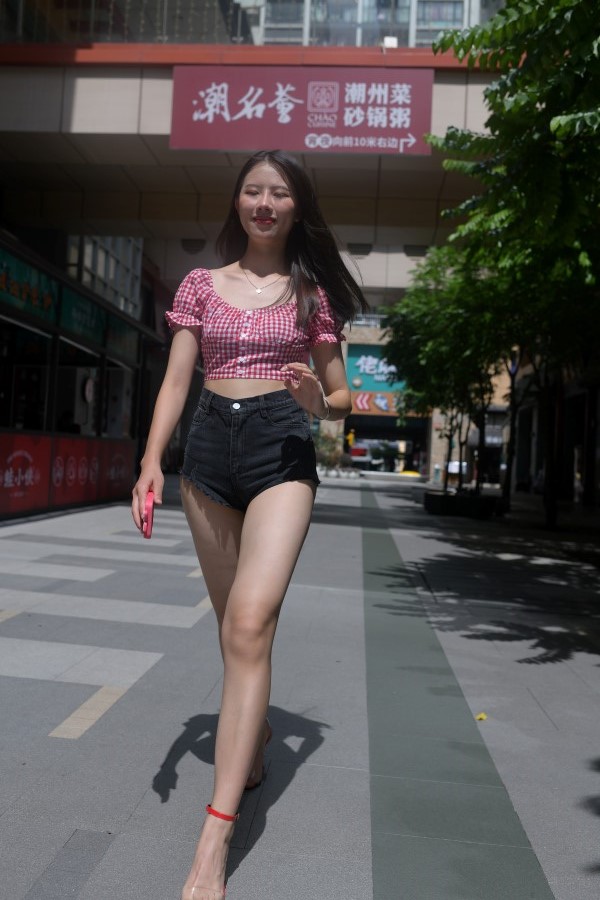 精选街拍 No.800 黑色热裤大长腿小姐姐（十三） [109P/159MB]插图1