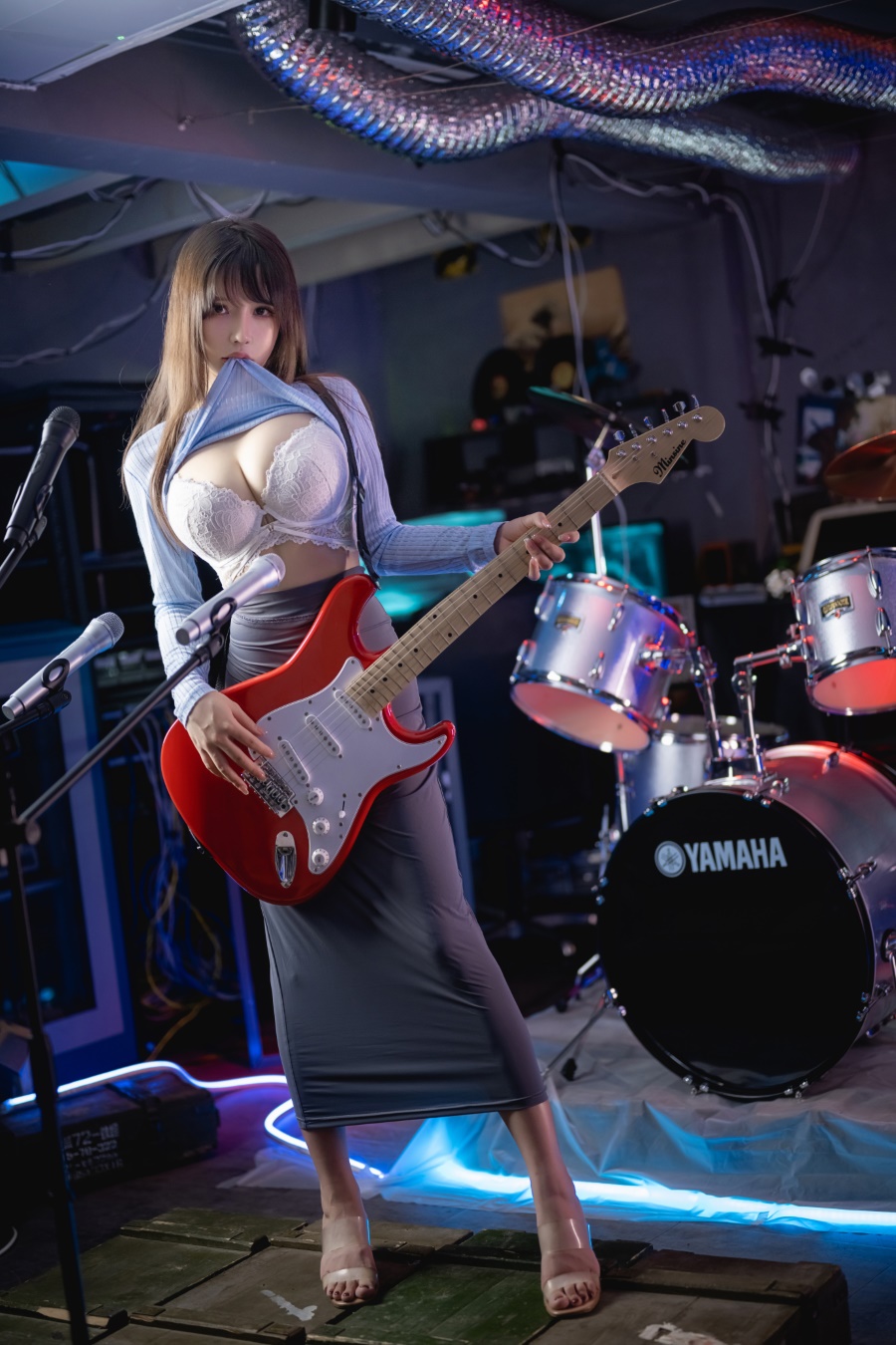 抱走莫子aa – 吉他妹妹 [50P/1V/1.09GB]插图2