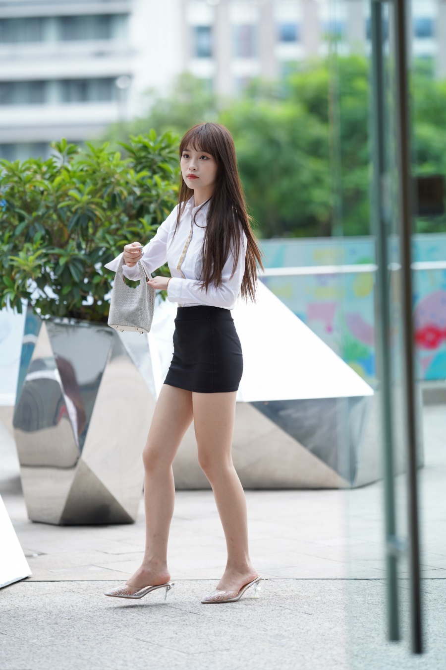 精选街拍 No.991 制服长腿美女（三） [82P/77MB]插图1