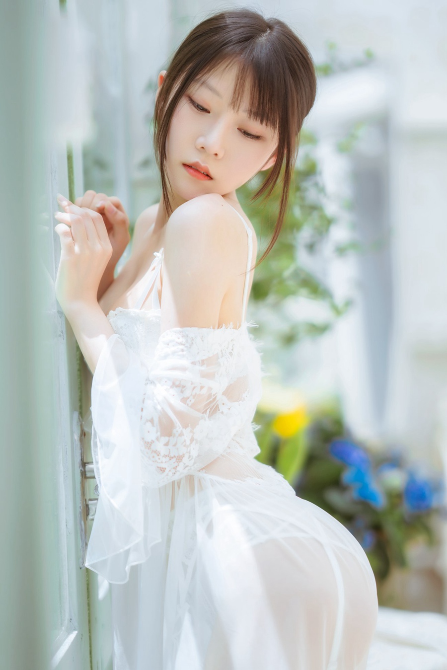 香草喵露露 – 玻璃房少女 [76P/1.13GB]插图4