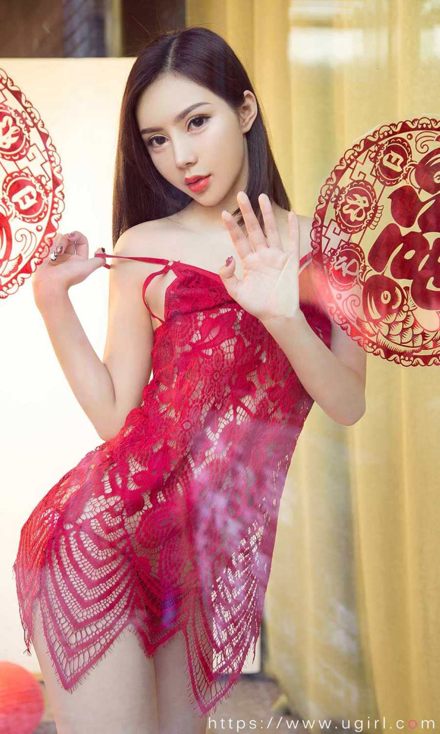 [爱尤物]2022 NO.2269 喜上媚梢 尤果合集 [35P/45MB]插图2