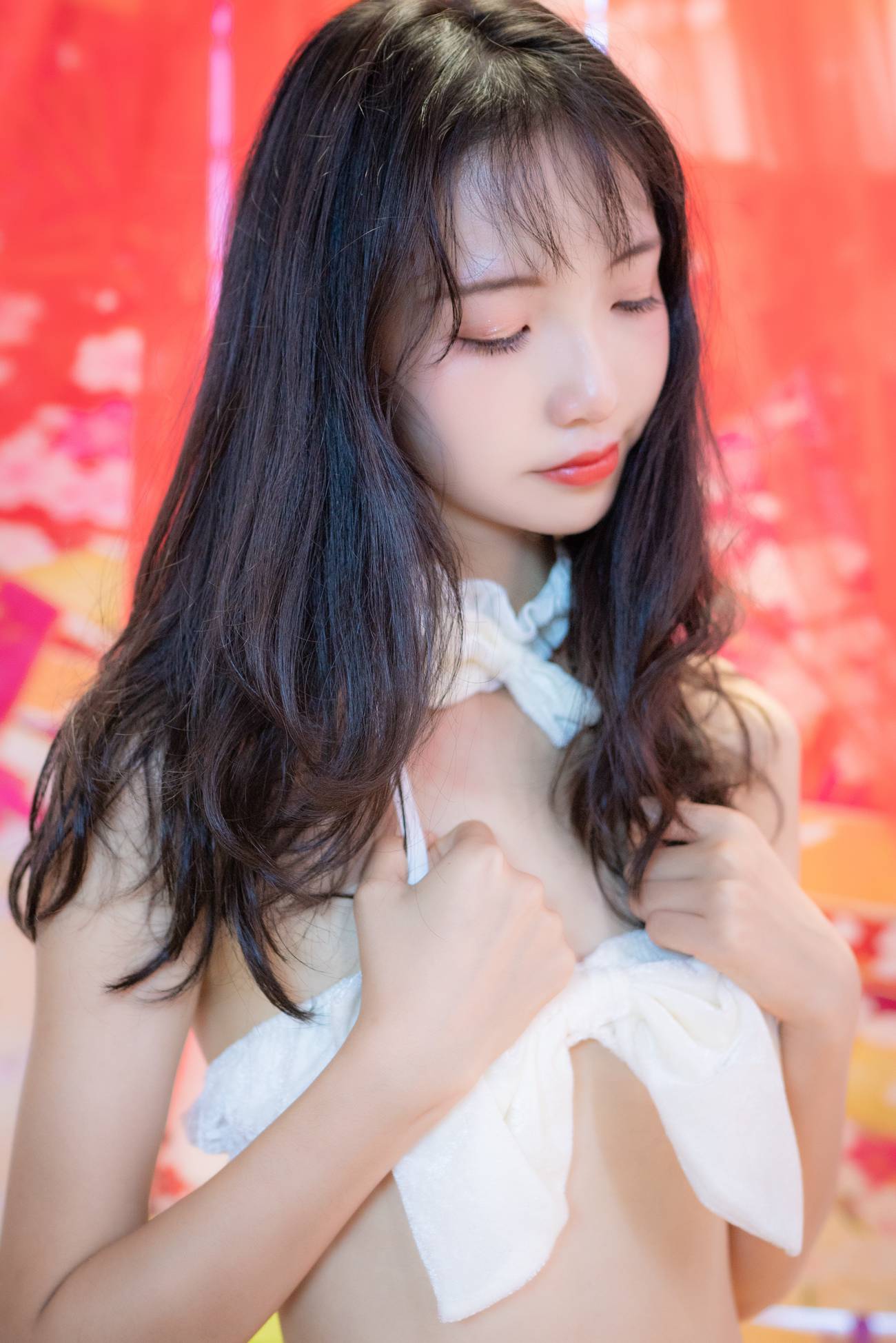 清纯妹子西瓜 – 白猫咪内衣 [34P/356MB]插图3