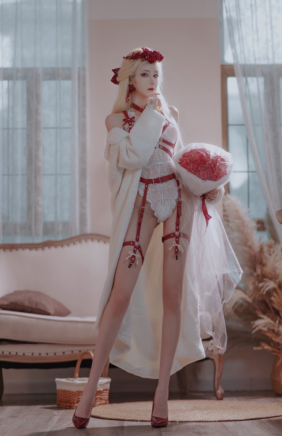 南桃Momoko – 玫瑰 [26P/68MB]插图2