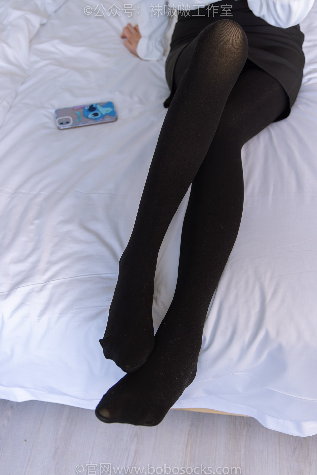 [BoBoSocks袜啵啵]NO.090 小甜豆-高跟鞋、厚黑丝[140P/1V/6.74GB]插图1
