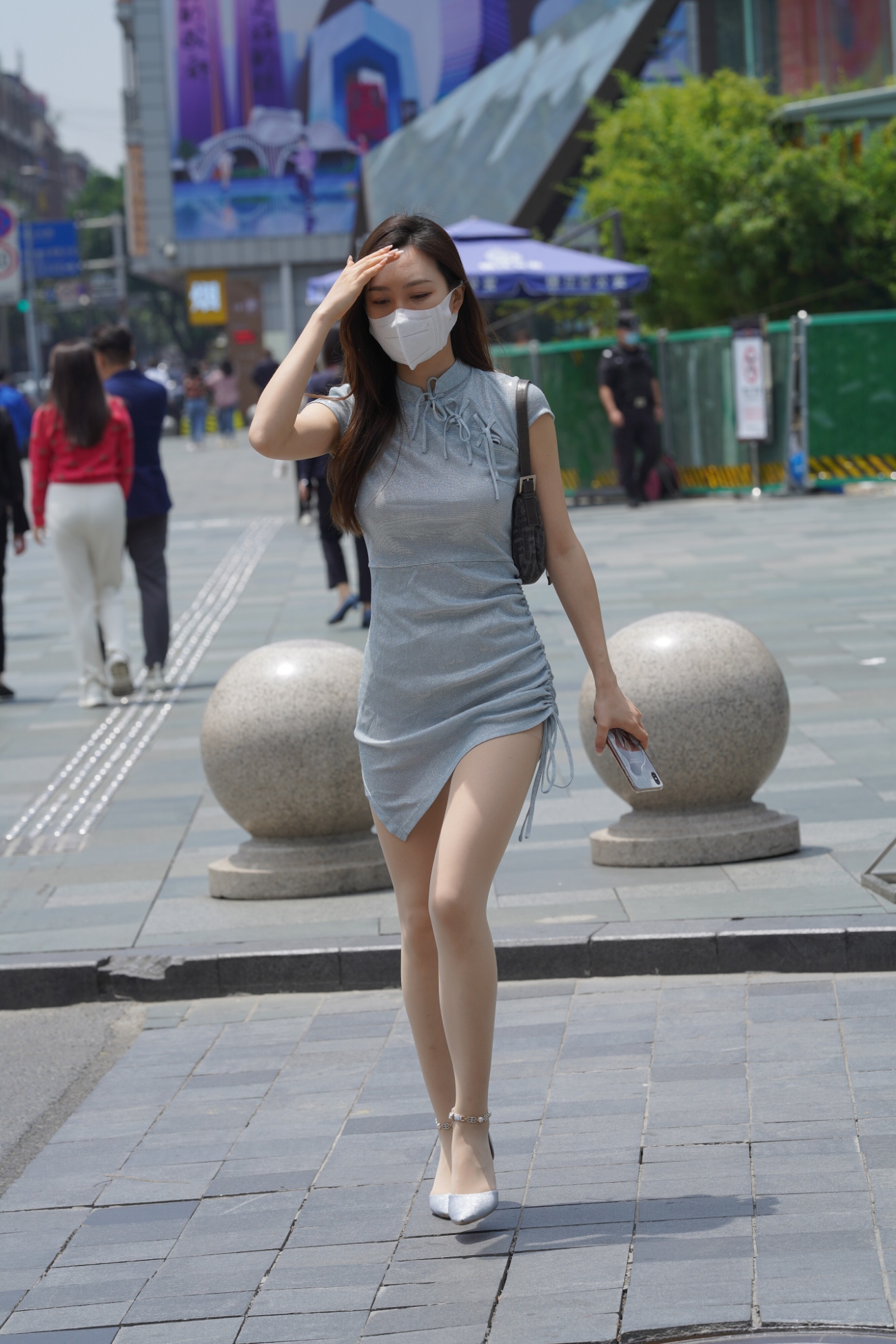 精选街拍 No.1102 气质优雅的旗袍长腿小姐姐（9） [135P/183M]插图1