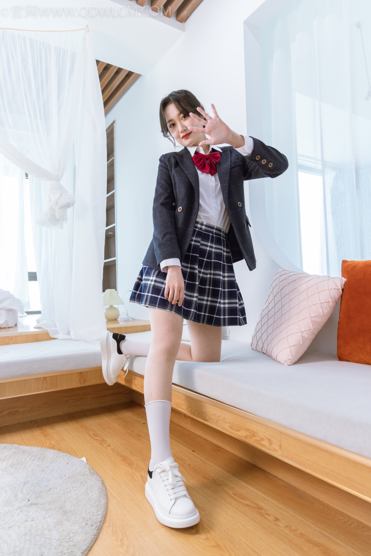 物恋传媒 NO.1100 小敏-学院风[140P/1V/4.38GB]插图1