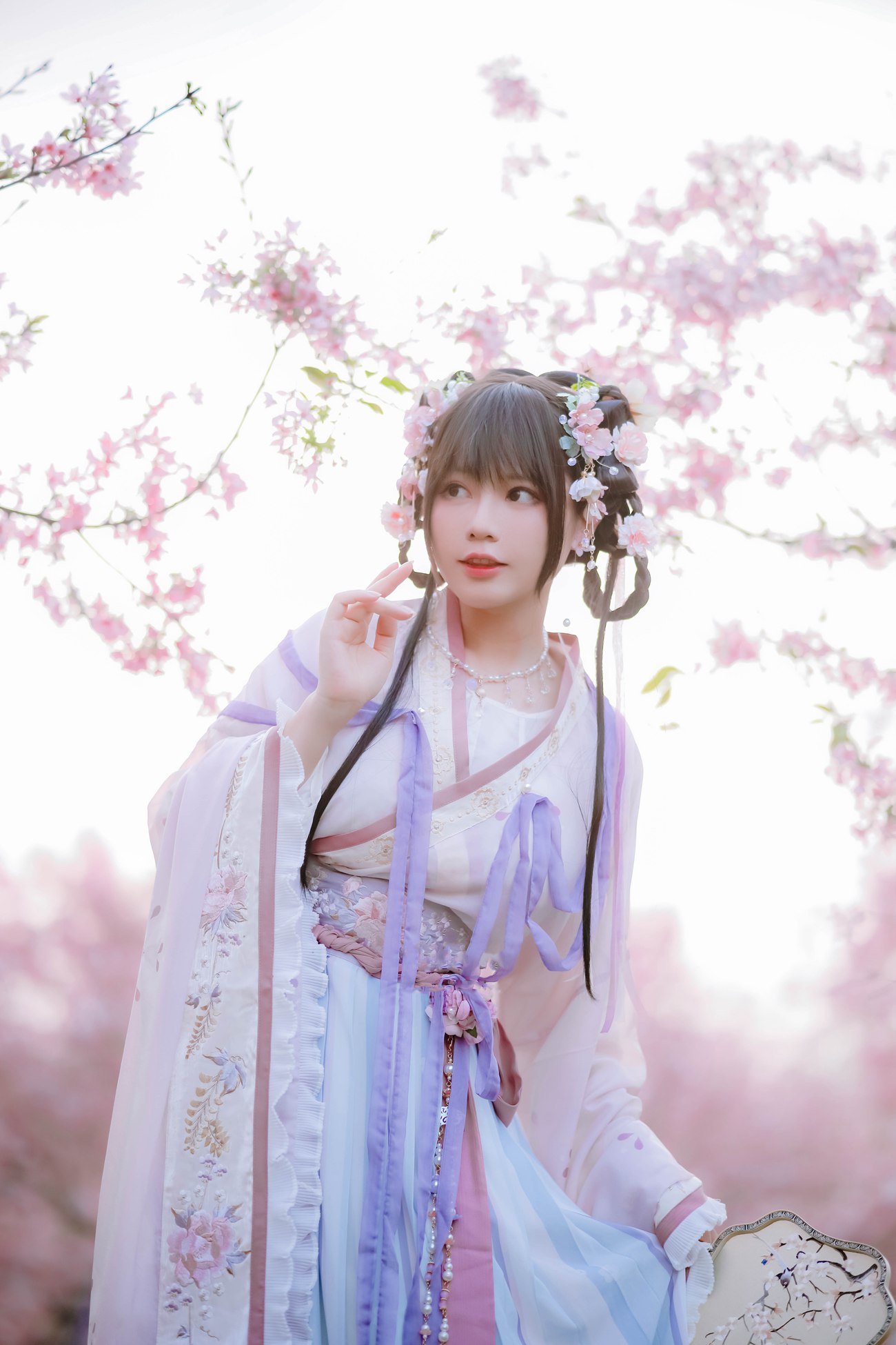 萌妹子Nyako喵子 – 樱花汉服 花神祈愿 [52P/209MB]插图1