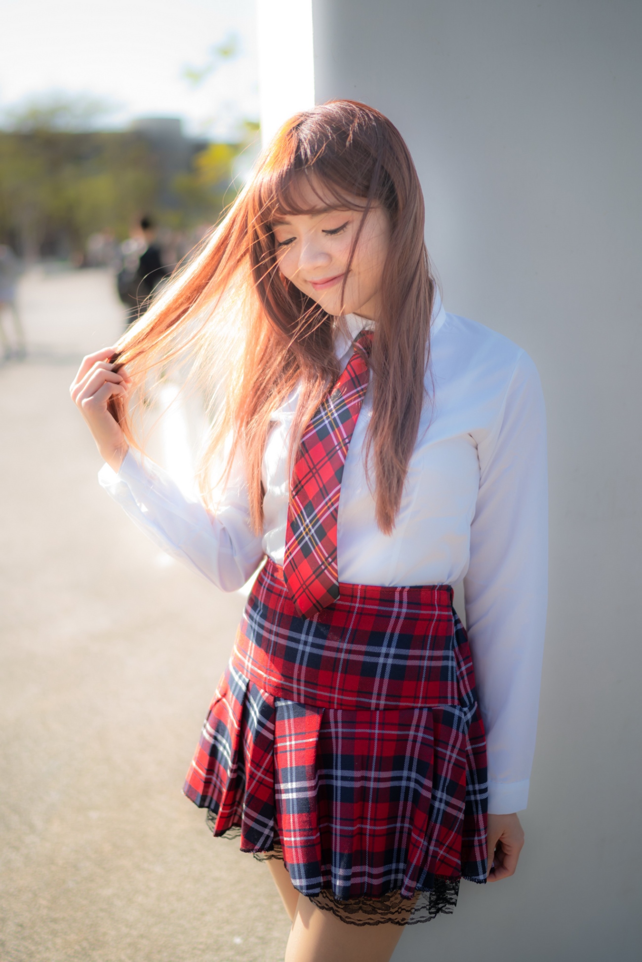 精选街拍 No.1155 學生制服高跟 002 [77P/73M]插图3