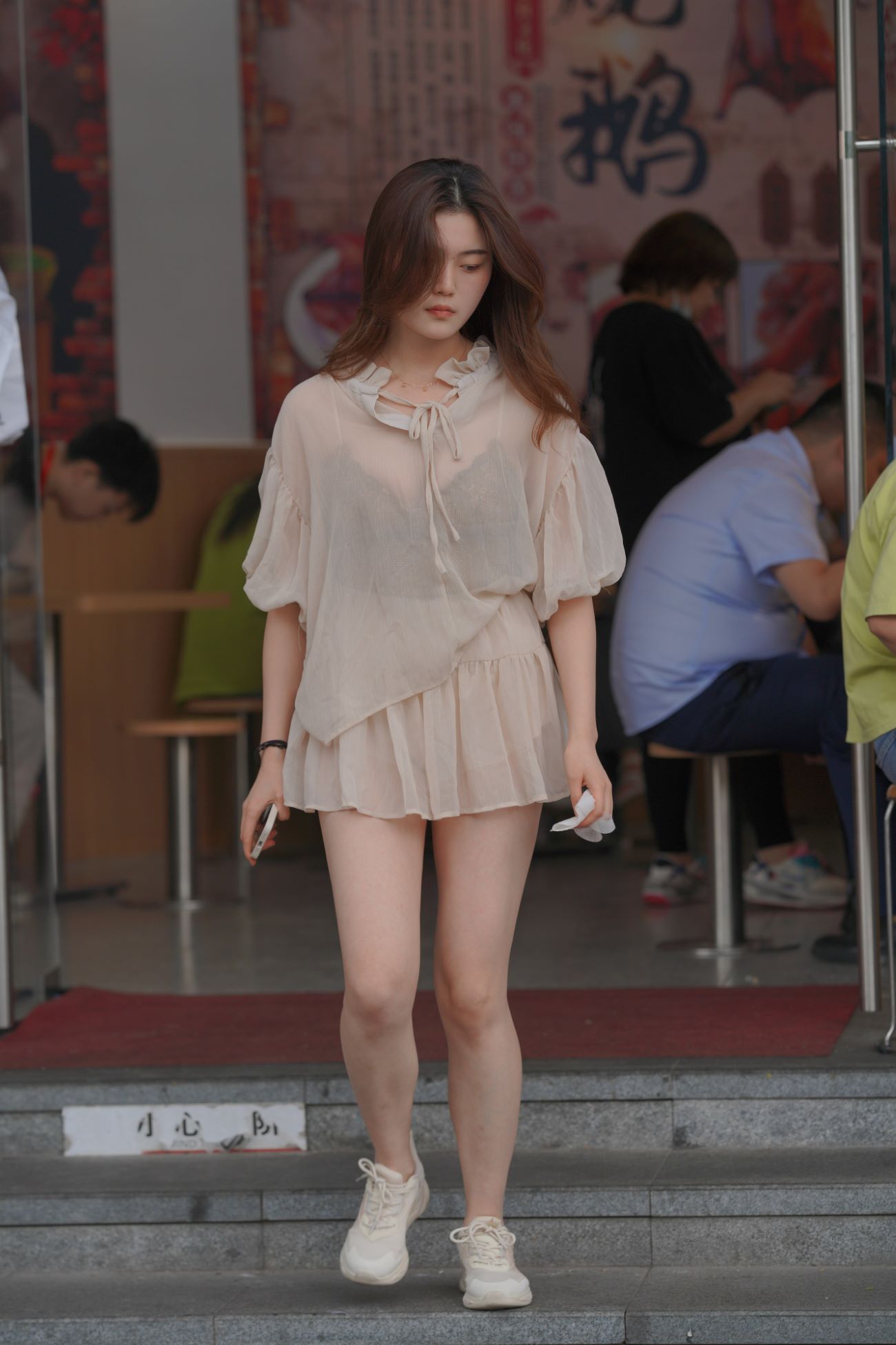 精选街拍 No.1310 薄纱连衣裙美女（2） [152P/183M]插图1