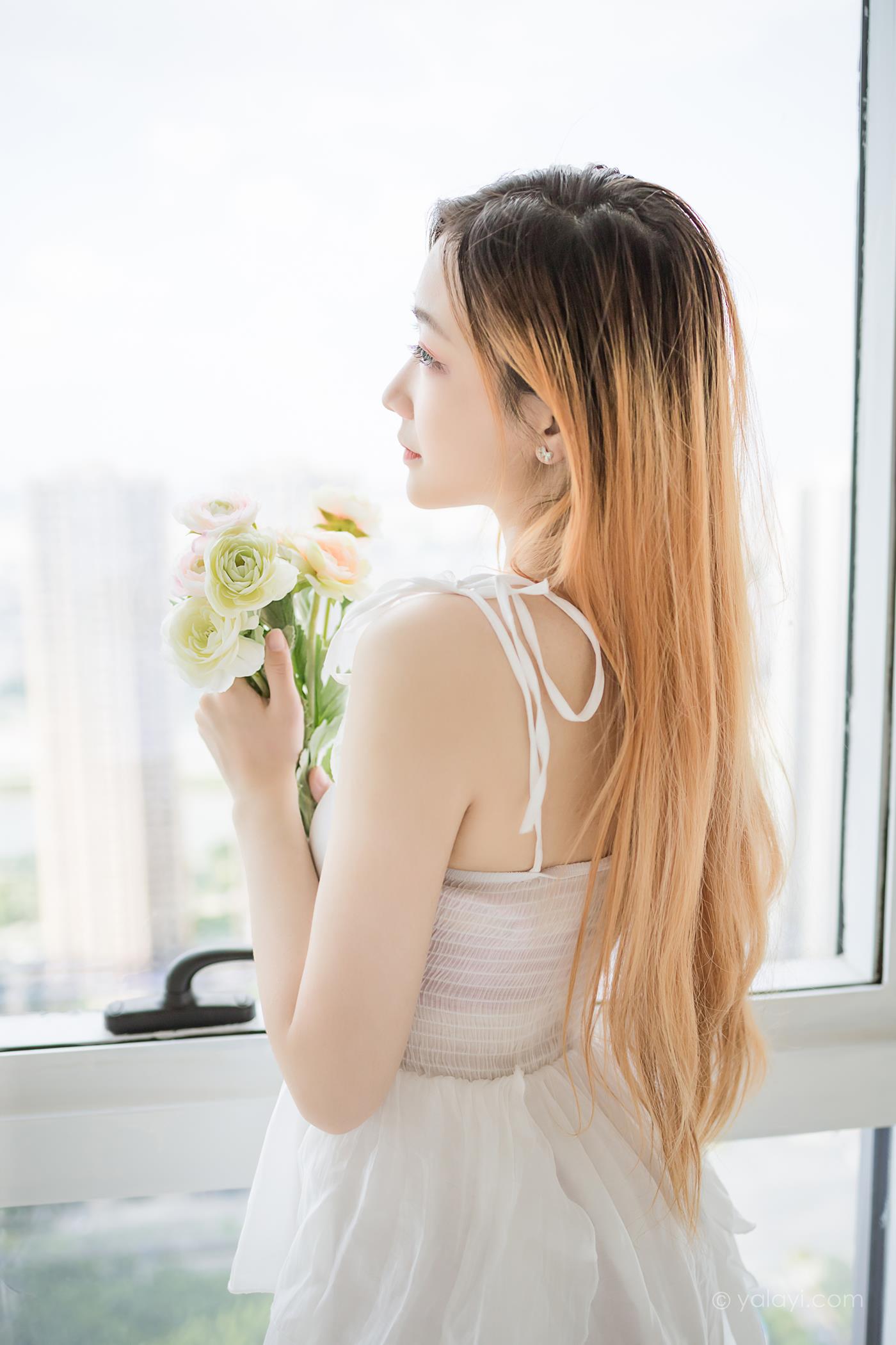 [YALAYI雅拉伊] 2022.12.03 NO.988 白衣丽人 夜夜[45P/261MB]插图1