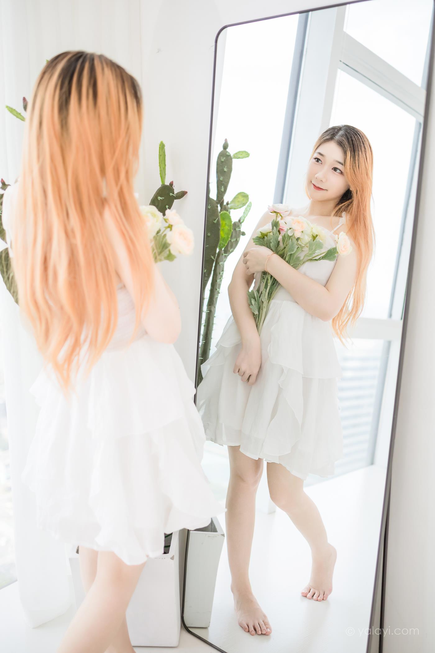 [YALAYI雅拉伊] 2022.12.03 NO.988 白衣丽人 夜夜[45P/261MB]插图4