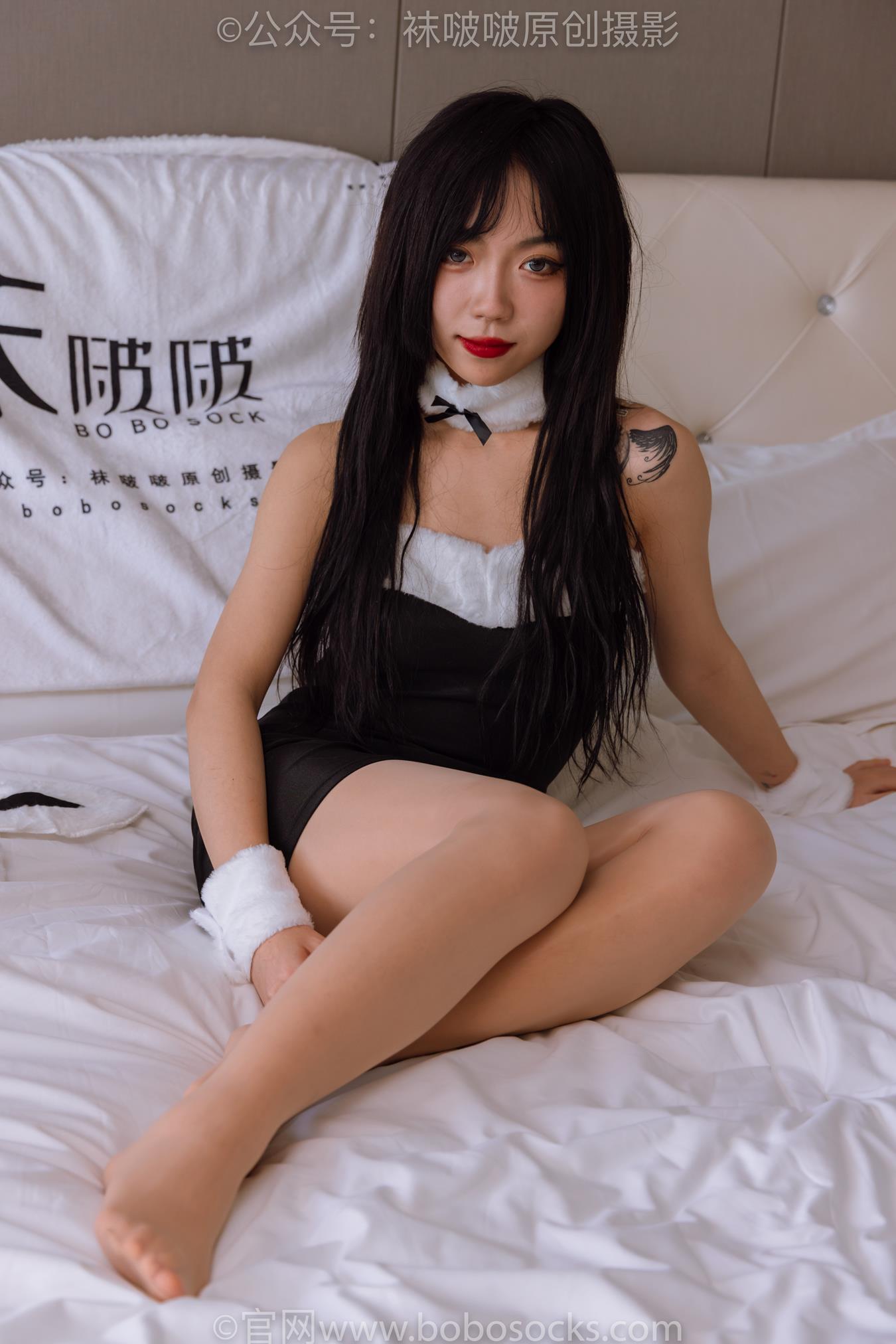 [BoBoSocks袜啵啵]NO.151 周周-过膝靴、油亮肉丝（脚尖透明款）[141P/1V/6.60GB]插图4