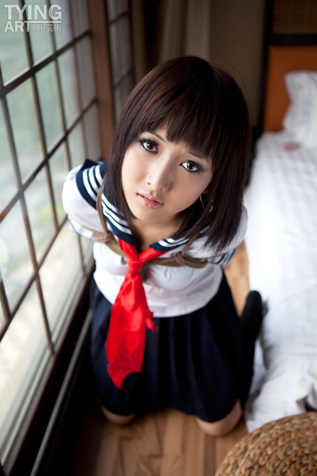 [禁忌摄影]Taboo-love NO.090 TyingArt 縛リ芸術 Shiryl School Girl[27P/6.69MB]插图1