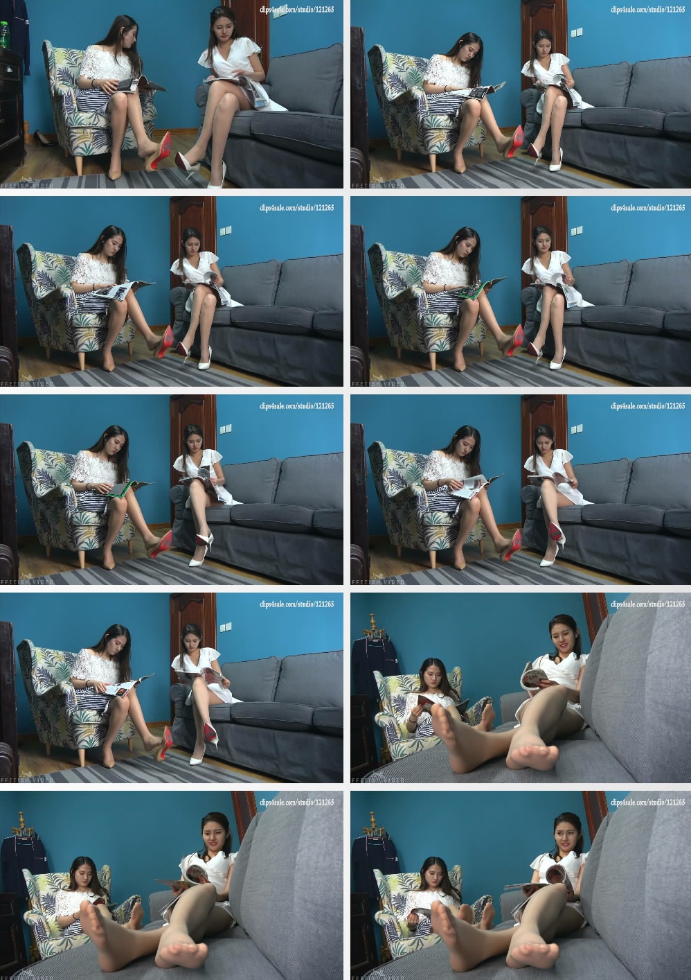 K&M 012-高跟肉丝姐妹花 [1V/361M]插图1