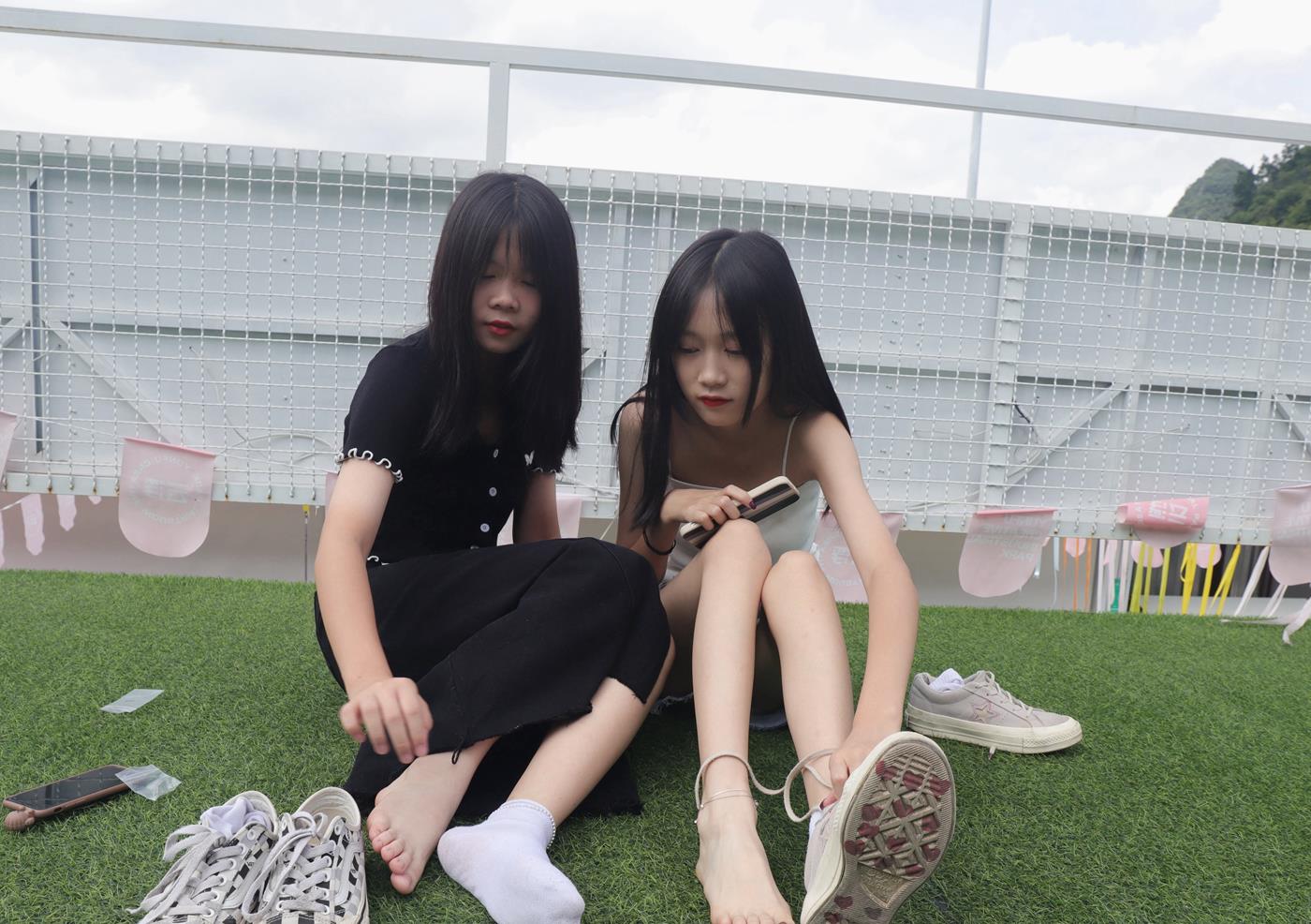 [Pary学生模拍] No.035 表妹与小芳拍完美jiao拍食物去 [91P/202MB]插图1