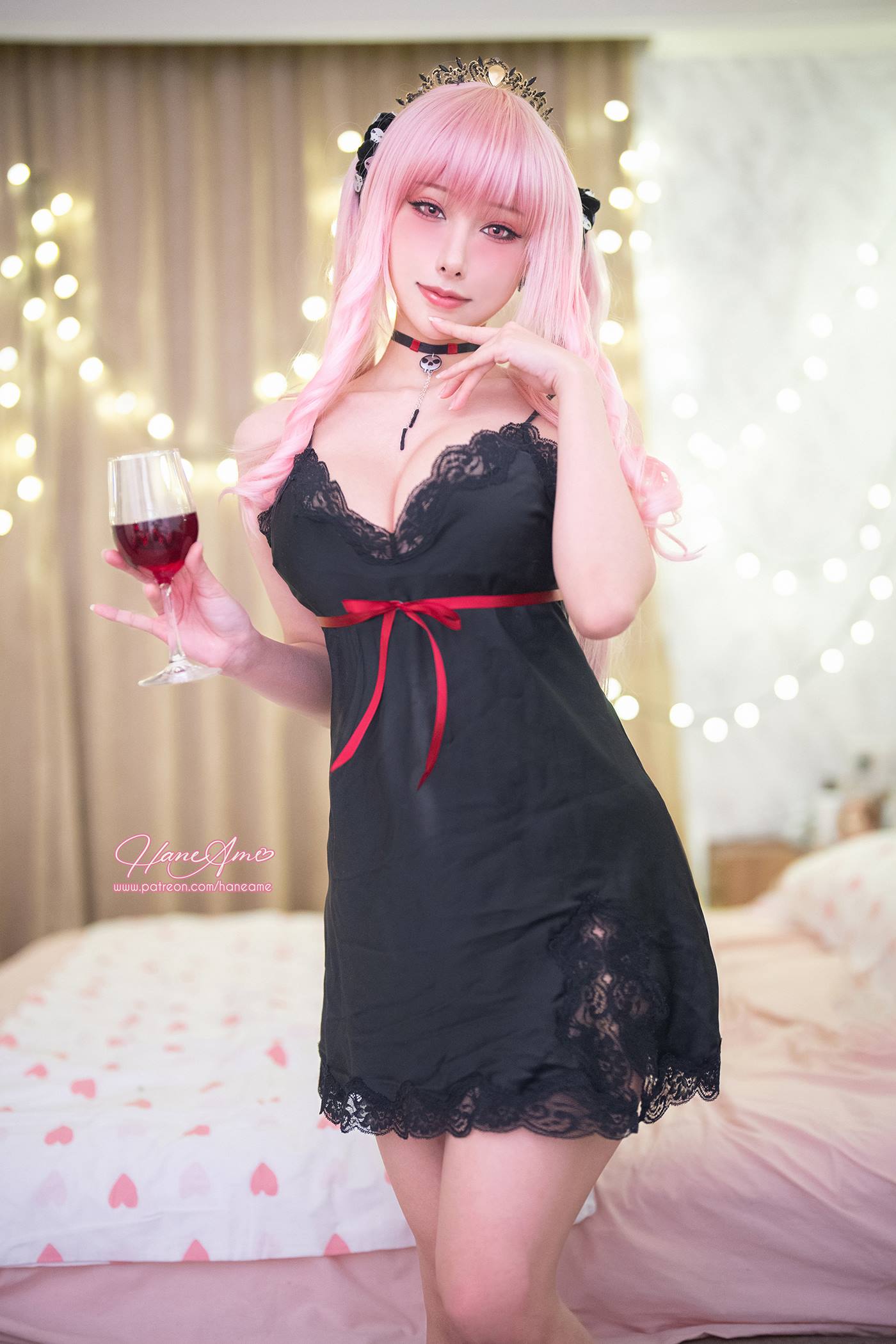 Hane Ame 雨波写真 Hololive Calliope 死神睡衣[32P/2V/287MB]插图4