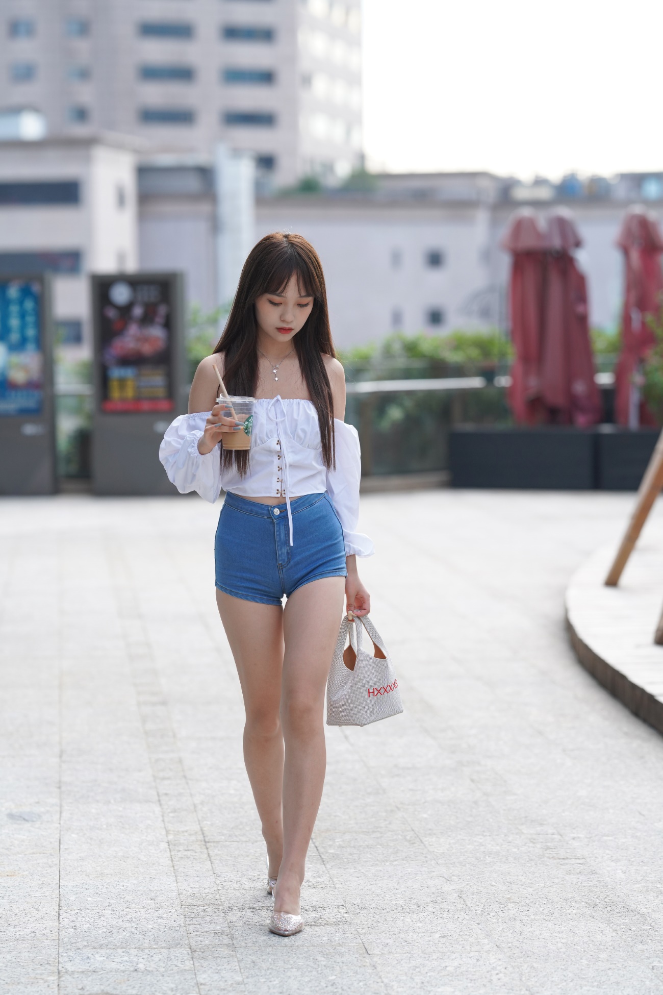 精选街拍作品 NO.1979 凯恩街拍作品 – 清新可爱的热裤女孩[419P/656MB]插图2