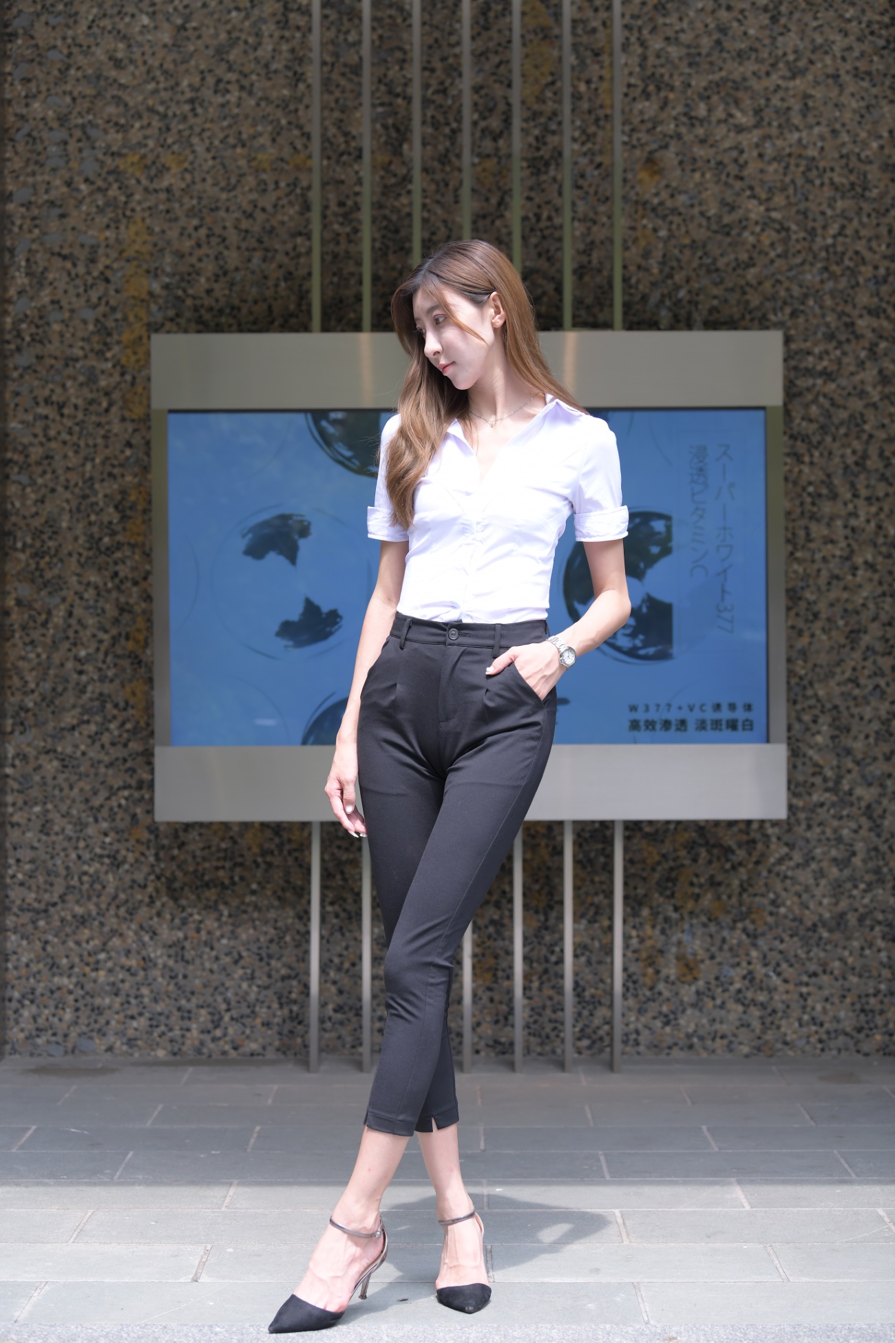 精选街拍作品 NO.2125 一只麋鹿摄影作品 – 黑色西裤美女[344P/434MB]插图2