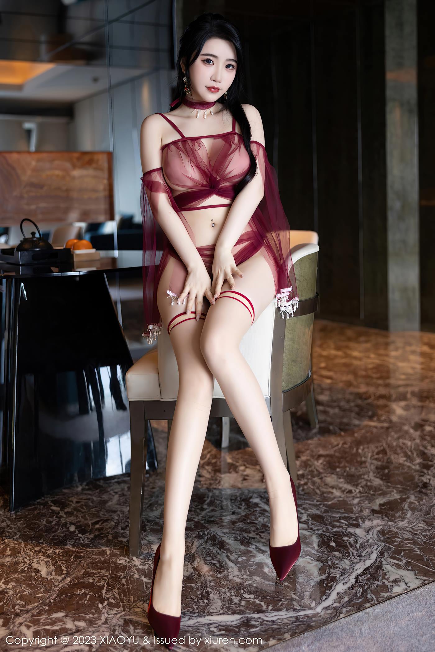 [XIAOYU语画界] 2023.04.19 VOL.1010 Cherry樱桃酱 杭州旅拍[76P/638MB]插图3