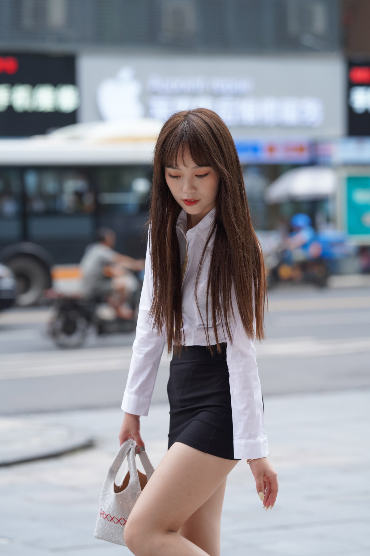 精选街拍作品 NO.2141 凯恩公爵作品 – 制服长腿美女[345P/572MB]插图1