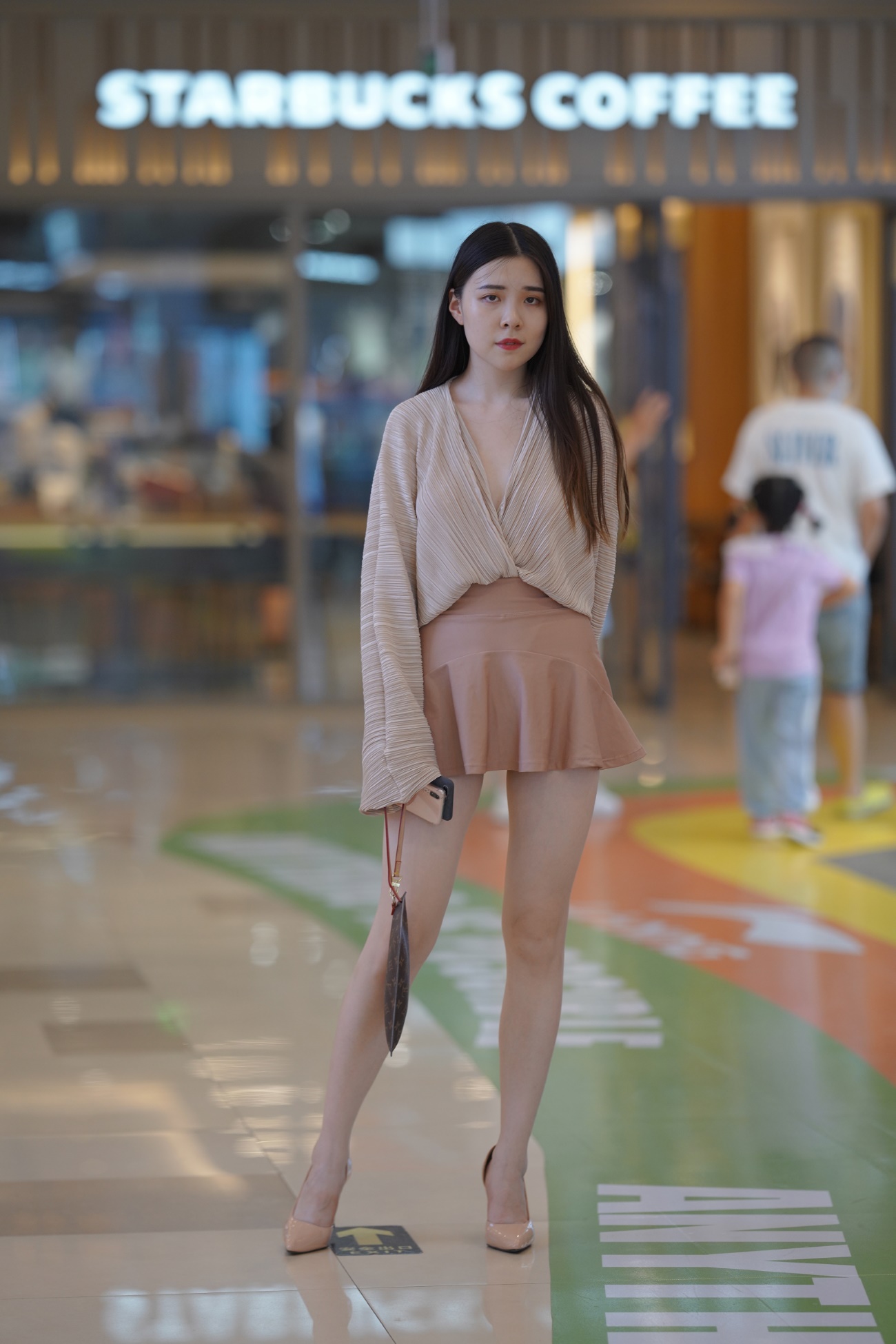 精选街拍作品 NO.2143可爱的粉色短裙小姐姐[986P/1.36GB]插图4