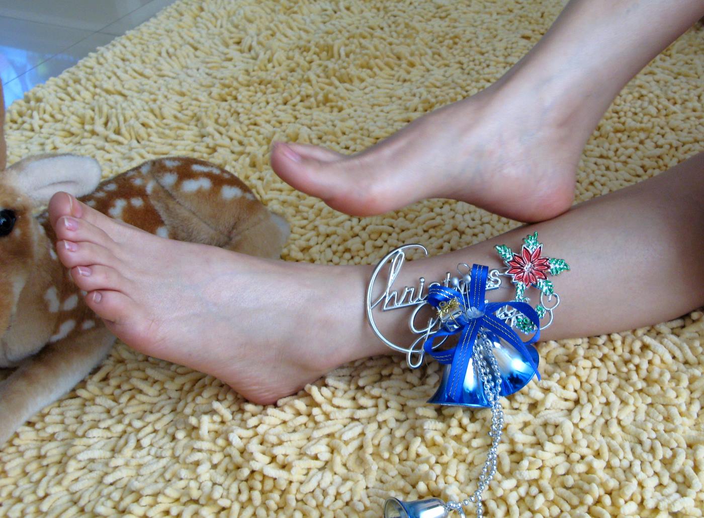 Fannie芬妮美足园 No.003 2008圣诞快乐（裸足） [59P/209MB]插图3