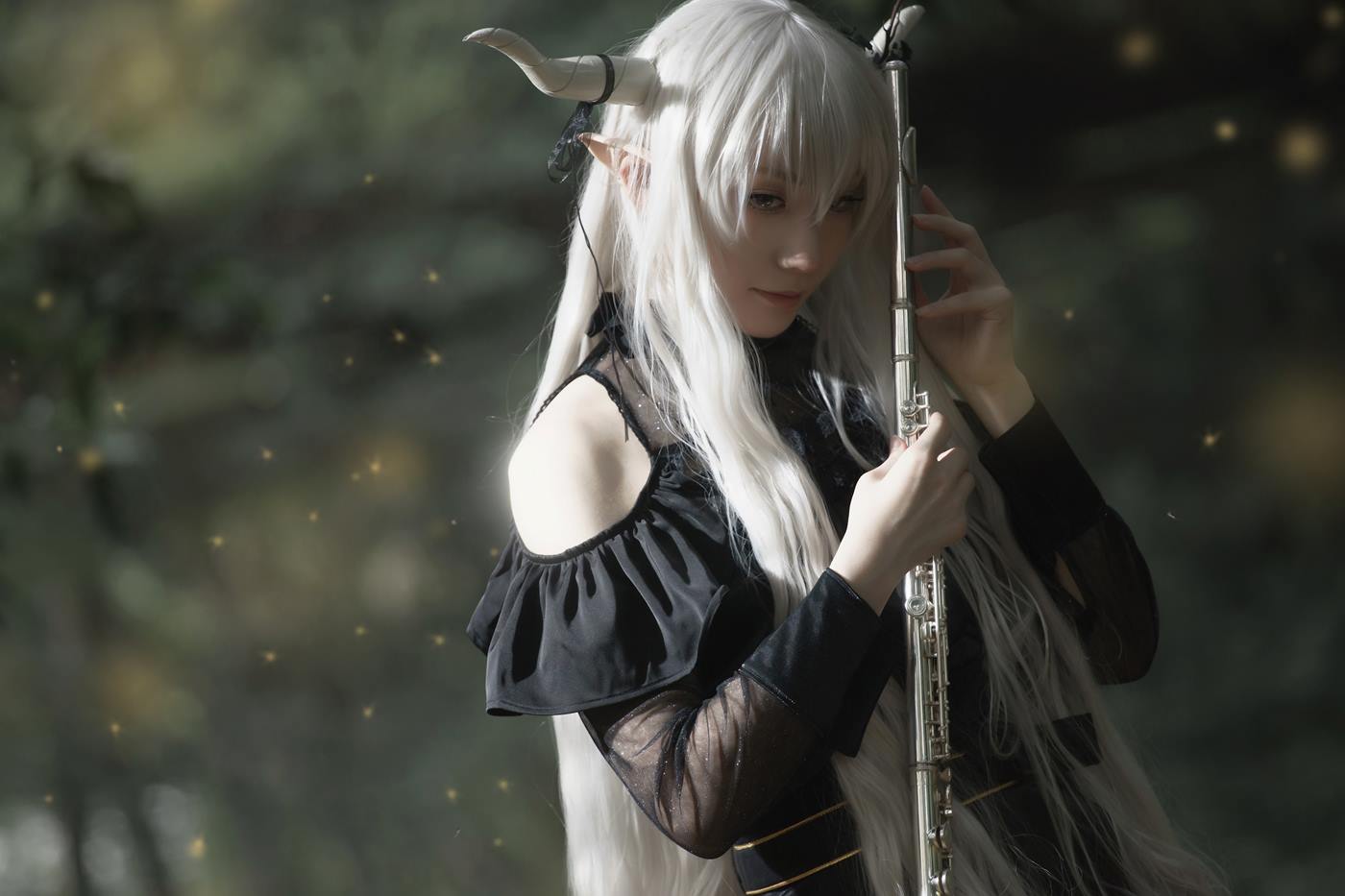 Cien恩恩 – 明日方舟闪灵[14P/37MB]插图4