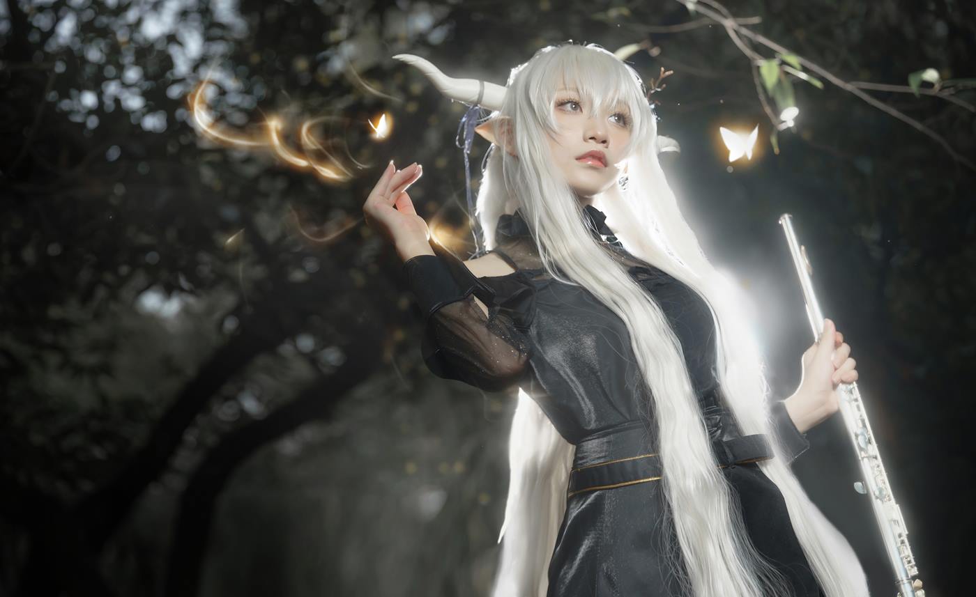 Cien恩恩 – 明日方舟闪灵[14P/37MB]插图2