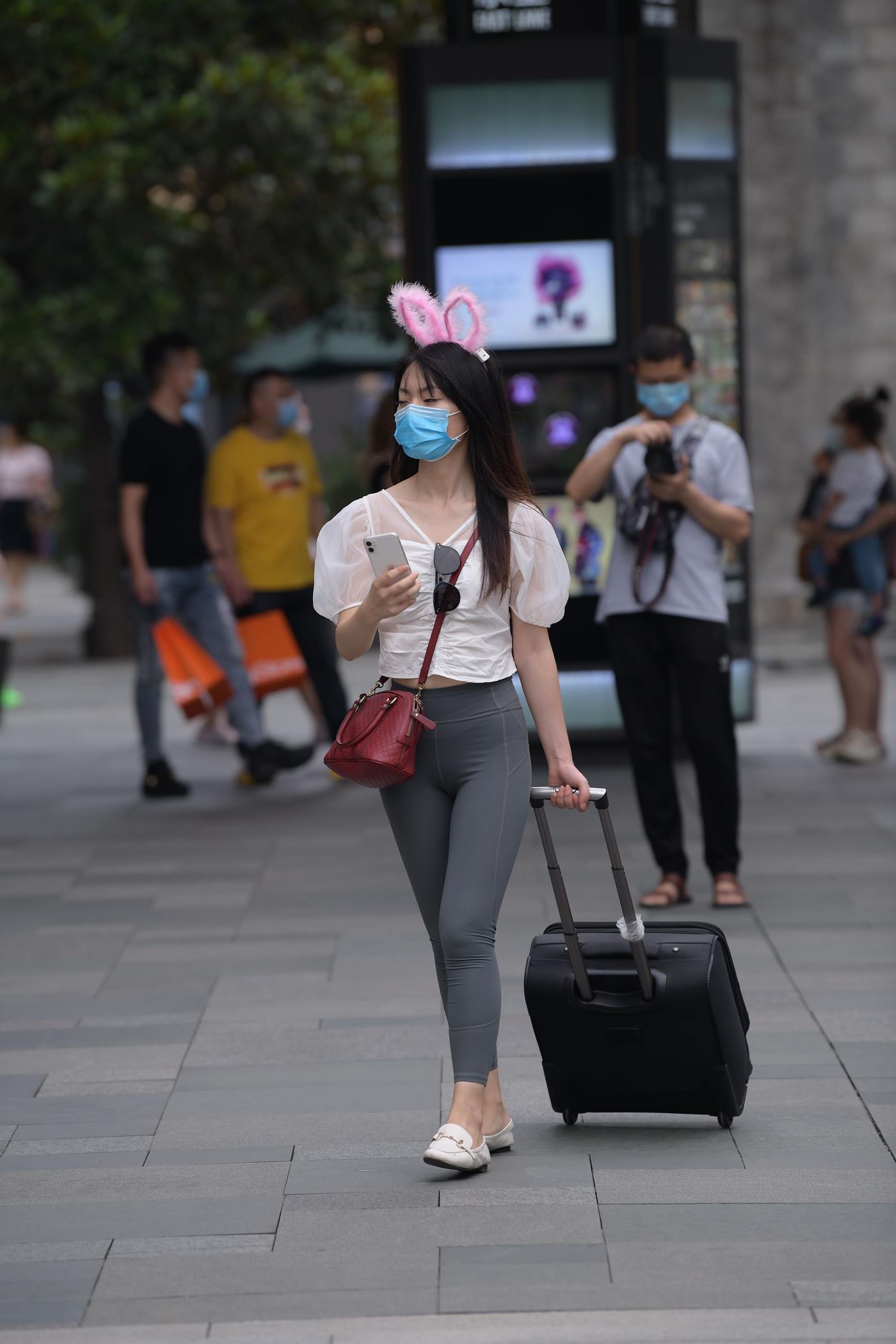 魔镜街拍 NO.054 街拍紧身裤小姐姐 [152P/397M]插图4