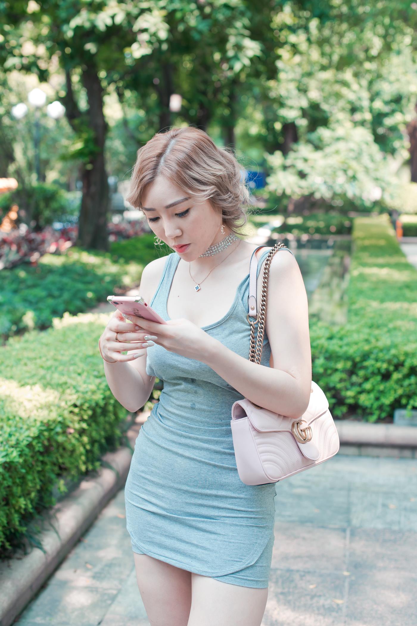 魔镜街拍 NO.074 御风街拍 丰硕的长腿包臀裙 [293P/1.73G]插图4