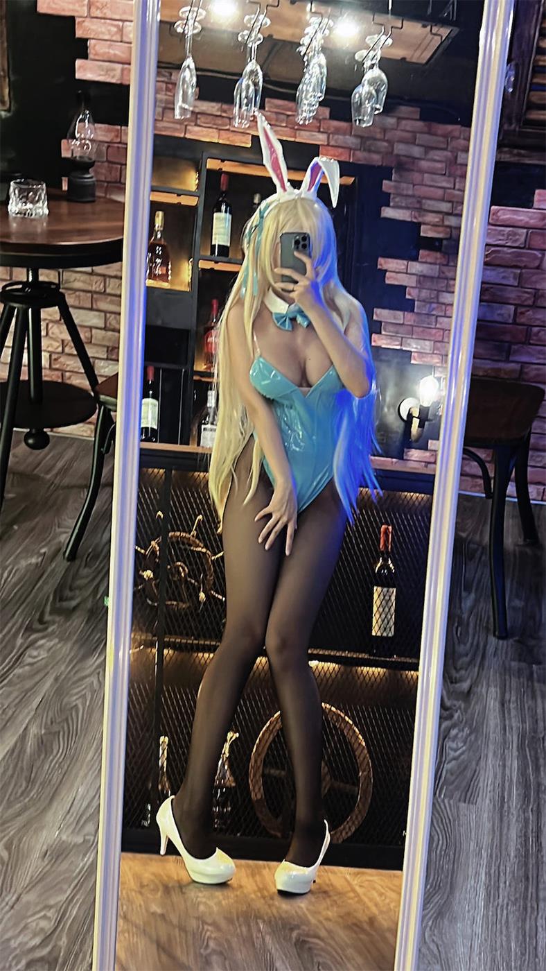 洛桑w伊梓 – 明日奈兔女郎[63P/338MB]插图1