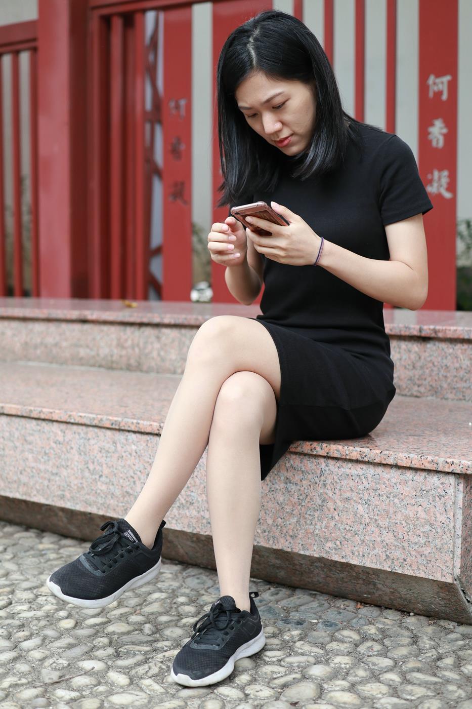 魔镜街拍 NO.166 高跟运动鞋丝袜交互[135P/178MB]插图2