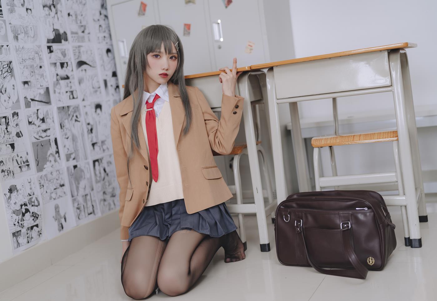 果咩酱w – 麻衣校服[30P/228MB]插图4