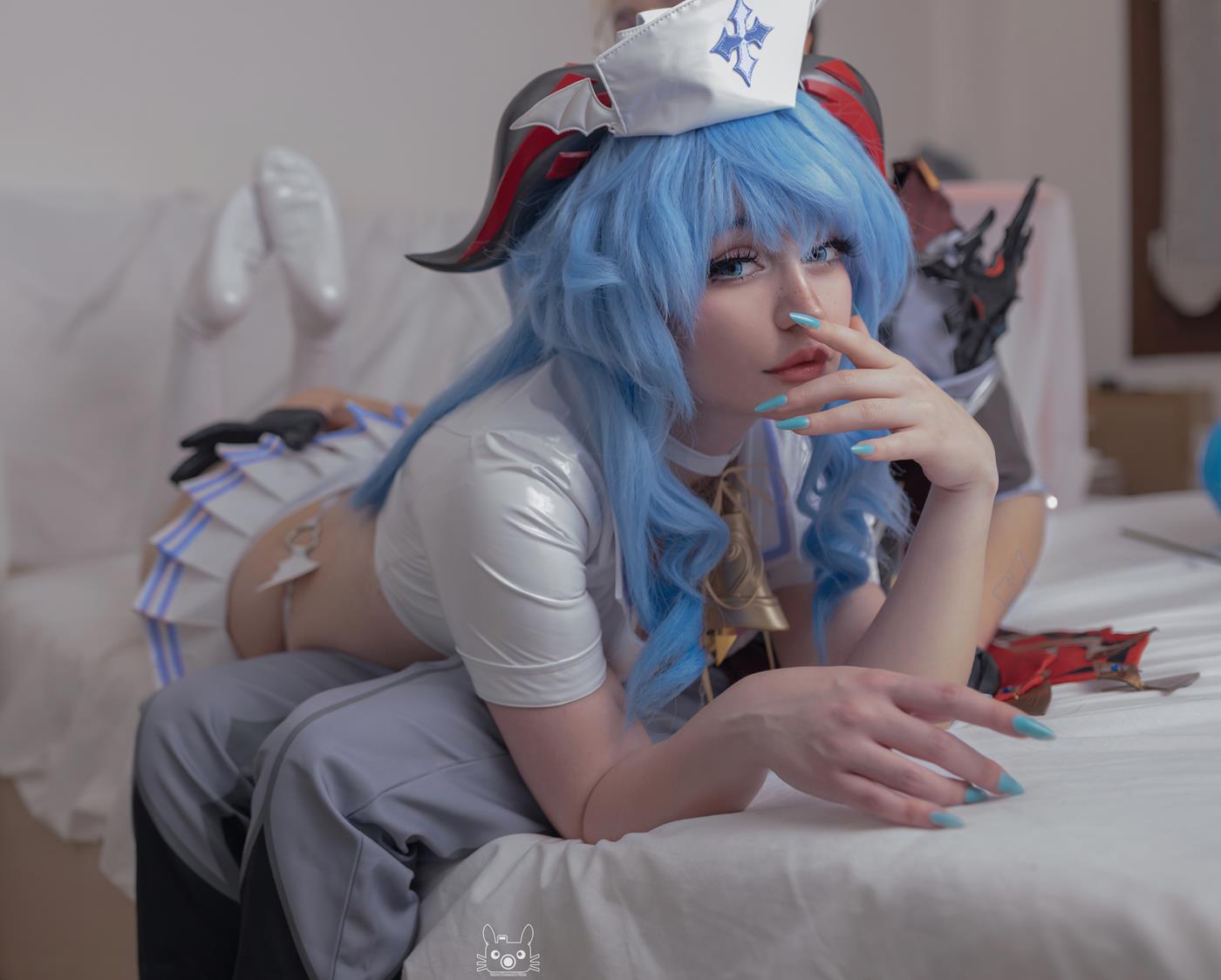 MochiChuu – Ganyu Nurse[18P/65MB]插图2