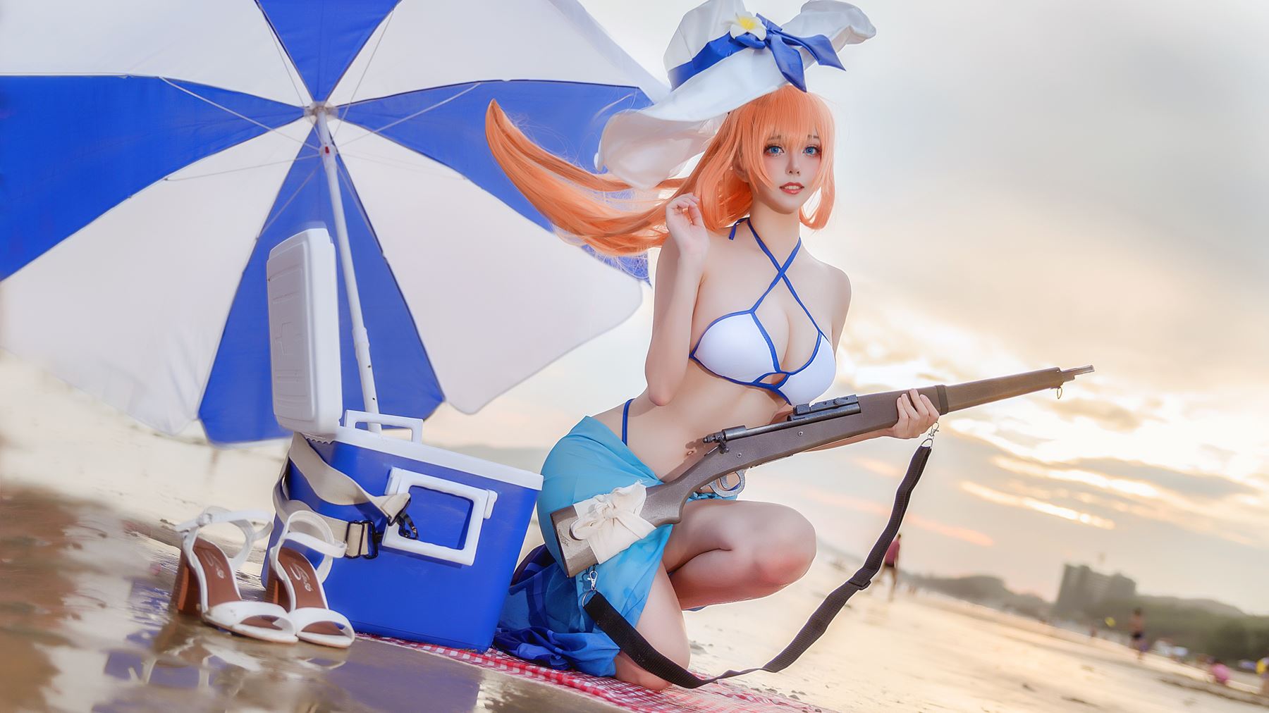 菌烨tako – 春田泳装[9P/41MB]插图3